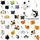thumbnail image 2 of Peluche con tapa de Gato de doble cara para niños, animales, unicornio, juguetes de peluche para Pulpos, juego de tiempo de juego, FNAF, cinco noches, 2 of 4