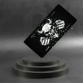 thumbnail image 6 of Horned Skull with Clenched Fists Front License Plate, Metal License Plate, Funny Standard Plates Personalized Novelty Decorative For Men/Women/Boys/Girls Car 6×12 Inch, 6 of 7
