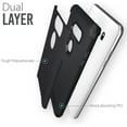 thumbnail image 2 of TUDIA Merge, Dual Layer Case Designed for LG V35 ThinQ (Matte Black), 2 of 5