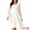 White, variant on DARING DIVA Long Sleeve Square Neck Dress S Wine Red