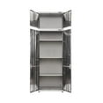 thumbnail image 3 of Seville Classics UltraHD® Stacking Top Steel Body Lockable Storage Cabinet Organizer Shelving Unit, 30" W x 18" D x 18.5" H, Granite, 3 of 4