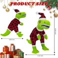 thumbnail image 4 of Peluche Navideño para Perros Chongqile Dinosaurio con Sonido Squeaky, 4 of 6