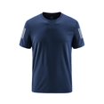 thumbnail image 3 of WRKEKC Men's Activewear Solid Color Quick Dry Crew Neck Short Sleeve T-Shirt for Gym Workout Training Exercises, 3 of 4