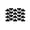 BLACK, variant on Set Of 20 Vinyl Wall Art Decal - Paper Boats Pattern - From 3" x 5" Each - Trendy Lovely Fun Design For Home Bedroom Living Room Kids Room Playroom Classroom Office Coffee Shop Decor