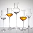 thumbnail image 2 of Clear Crystal Spirit Glasses, Perfect For Liqueur And Strong Drinks, Elegant Design With Smooth Edge And Sturdy Leg, 2 of 3