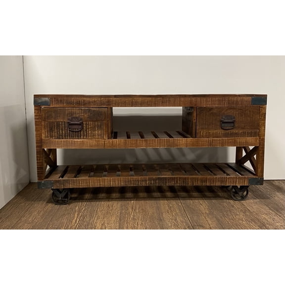 Modern Farmhouse Console Buffet Cabinet