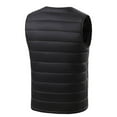 thumbnail image 7 of Usmixi 2023 Heated Vest for Women Winter Unisex Heated Jacket Winter Outdoor 16 Electric Heating Area Sleeveless Vest Open Front Solid Plus Size Heated Coat Outwear with Pocket Weekly Deals, 7 of 7