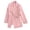 Pink, variant on Blazer Dress Ladies Long Sleeve Lapel Solid Color Fake Pocket Suit Jacket My Cart Items Today