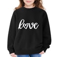 thumbnail image 2 of Youth Girls Half Zip Sweatshirt - Fleece Quarter Zip Pullover with Thumb Hole for Casual Active School Wear, 2 of 7