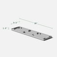 thumbnail image 3 of Veradek Pure Series Midori 39" Plastic Planter Tray - Gray, 3 of 7