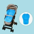 thumbnail image 3 of Bueautybox Stroller Accessories Double-Sided Dot Print Cushion, Cotton, for Baby Strollers, Gray, 3 of 7