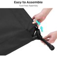 thumbnail image 5 of Cooling Elevated Dog Bed, Portable Raised Pet Cot with Washable & Breathable Mesh, No-Slip Feet Durable Dog Cots Bed for Indoor & Outdoor Use, X Large, CWC1803-XL, 5 of 5