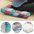 thumbnail image 6 of Dutch Velvet Meditation Pillow Boho Floor Cushion Square Cushion for Sitting 22 x 22, 6 of 7