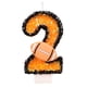 thumbnail image 2 of Velas de cumpleaños con números romanos | Velas de cera con números para decorar pasteles de cumpleaños | Juego de 10 números para pasteles de aniversario y celebración, 2 of 6