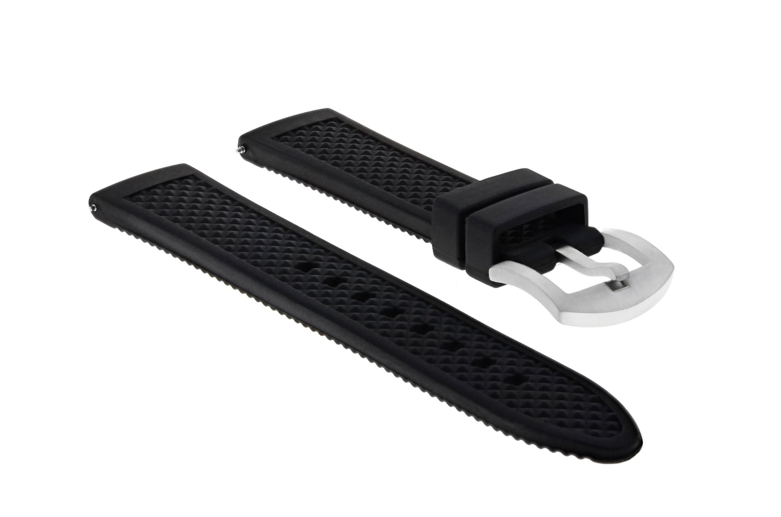 20MM SILICONE RUBBER BAND STRAP FOR 38MM CHRISTOPHER WARD TRIDENT WATCH