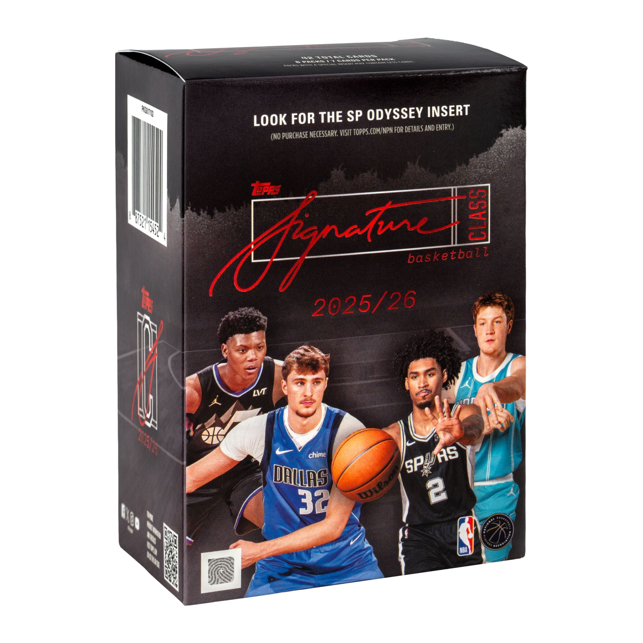 2025-26 Topps Signature Class Basketball Trading Cards Blaster Box