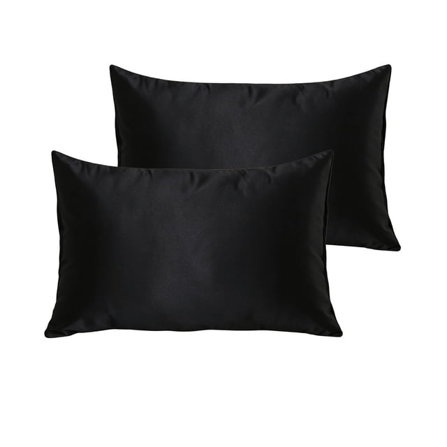 Juego de 2 fundas de almohada de terciopelo de 74 x 48 cm con cierre tipo sobre. Funda de almohada suave y sedosa para el cabello y la piel. Reduce el encrespamiento. Funda de almohada para dormir