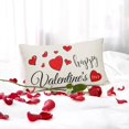 thumbnail image 6 of Valentines Day Pillow Covers 12x20, Happy Valentines Day Throw Pillow Covers Love Heart Throw Pillow Covers Hello Love Pillow Covers Farmhouse Decorative Pillow Covers for Sofa Couch Bedroom, 6 of 6