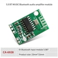 thumbnail image 4 of Módulo Bluetooth de 10 Piezas CA-6928 Módulo de Audio Bluetooth 5V 5.0 BT Altavoz Bluetooth Módulo Amplificador de Audio Placa B, 4 of 5