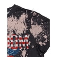 thumbnail image 6 of DYMADE Women's US Flag Print Round Neck Short Sleeve Independence Day Tunic T-Shirt Tops, 6 of 6