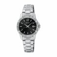 thumbnail image 1 of Reloj de cuarzo Seiko SUR657 Prime para mujer esfera negra bisel cristal acero inoxidable, 1 of 1