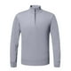 thumbnail image 2 of pstuiky camisas de manga larga para hombre, Suéter informal de moda para hombre, con cuello alto, media cremallera, elástico, capa base, tejido de manga larga camisetas de hombre xl, 2 of 7