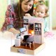 thumbnail image 1 of Kit de muebles de casa de muñecas en miniatura de madera para casa de muñecas DIY Juguetes educativos (3) Likrtyny juguetes de los niños, 1 of 8