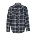 thumbnail image 2 of Burnside Men's Yarn-Dyed Long Sleeve Flannel Shirt, 2 of 3
