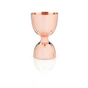 Double Jigger Stainless Steel, Bell-shaped Copper Canterbury Cocktail Jigger by Viski