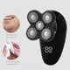 thumbnail image 5 of Maquinilla de Afeitar EléCtrica para Hombres, Afeitadora de Cabeza Calva Pantalla LED Recortadora de Barba y Nariz Cepillo de Limpieza Facial, 2 Piezas, 5 of 5