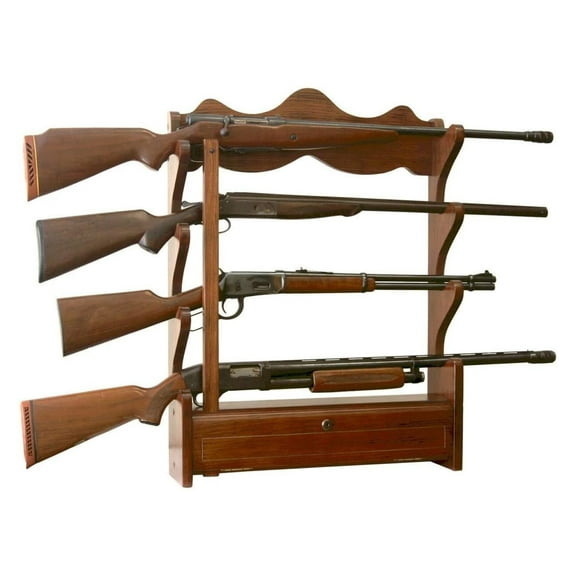 Model 840, 4 Gun Wall Rack