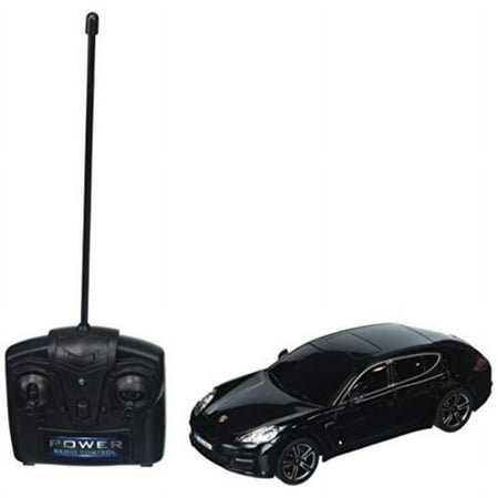Braha Full Function Remote Control 1:24 Scale Porsche Panamera, Black