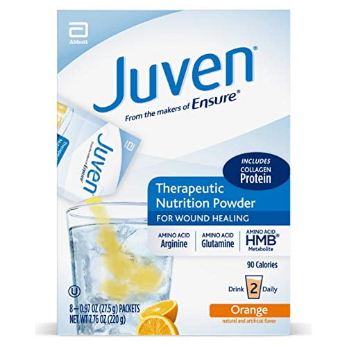 Juven Therapeutic Nutrition Drink Mix Powder for Wound Healing Includes