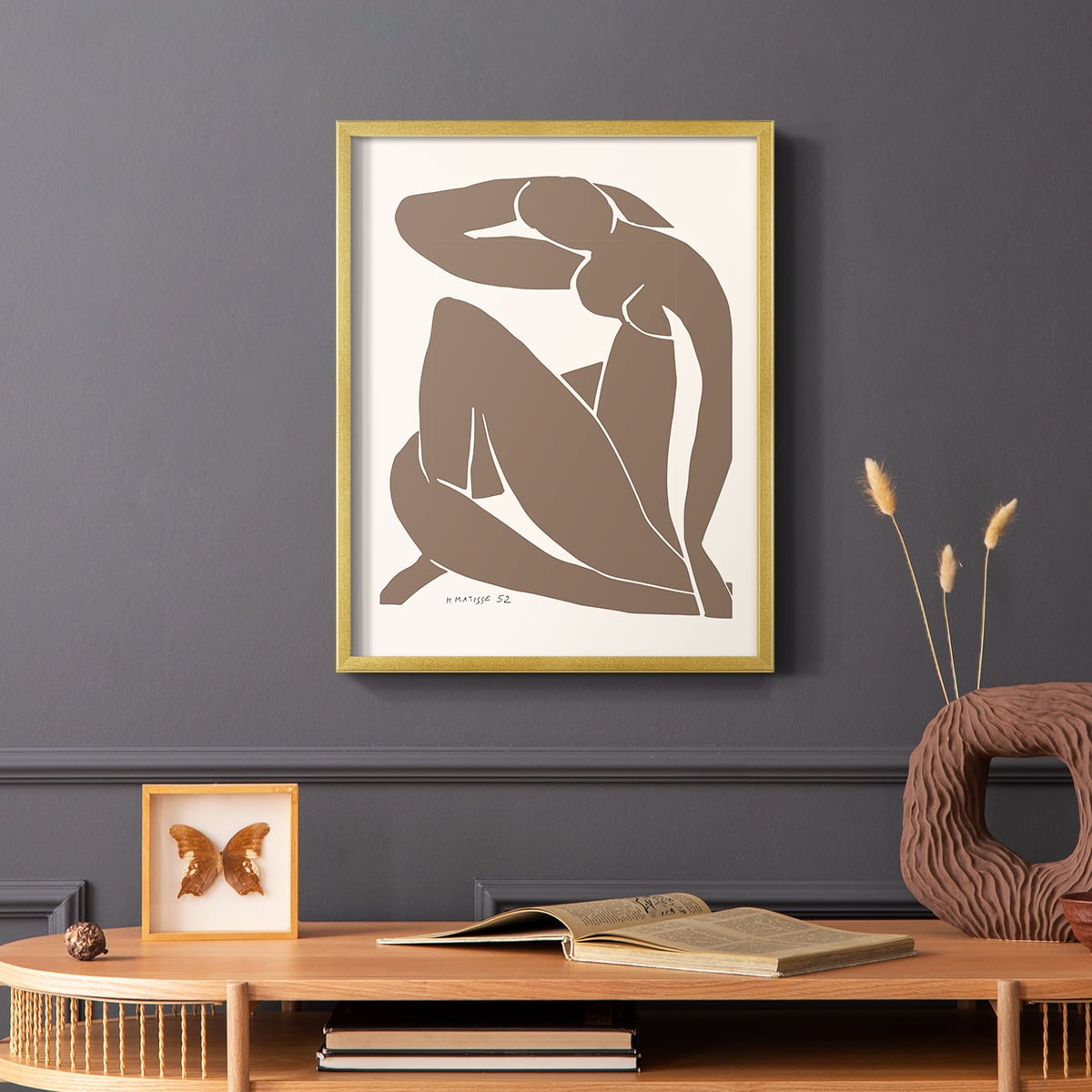 Matisse CCXIII in Solid Wood 16 x 20 Framed Print