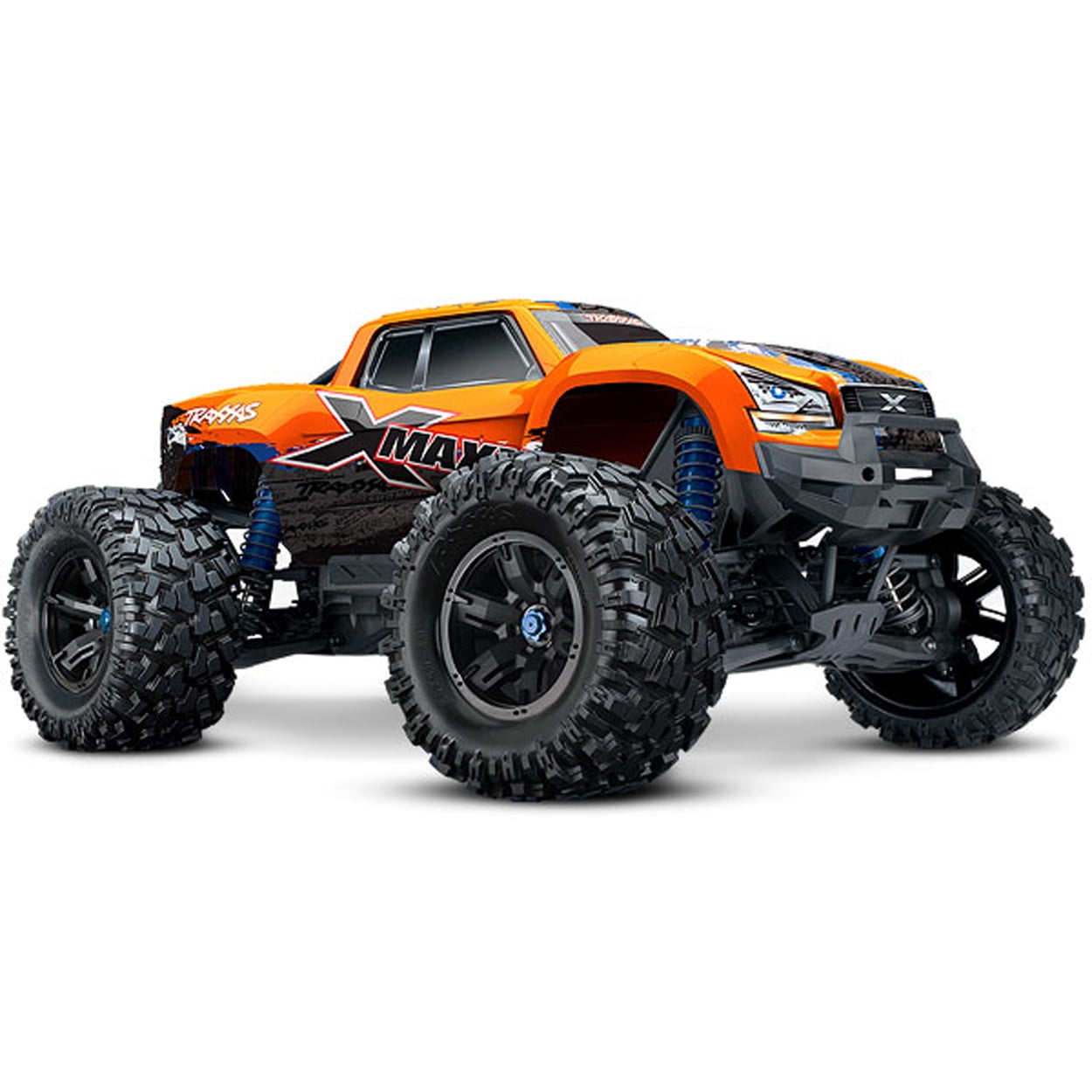 Traxxas 77086-4 - X-Maxx 4x4 Monster Truck RTR, Orange - Walmart.com - Walmart.com