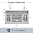 thumbnail image 5 of BELLEZE TV Stand Media Entertainment Center - Astorga (Sargent Oak), 5 of 7
