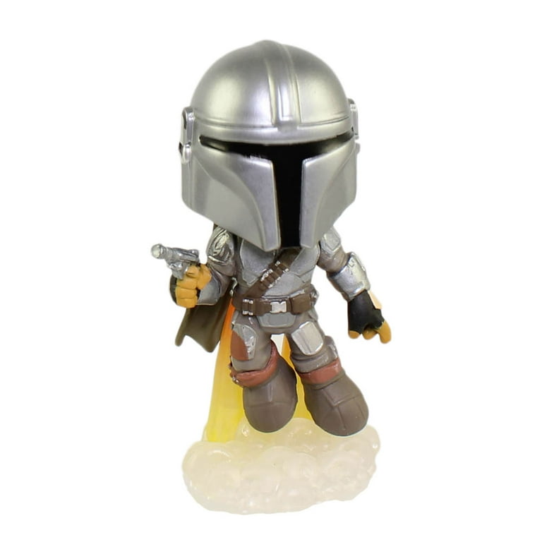 Figurine Funko Pop Star Wars The Mandalorian flying with Jet Pack