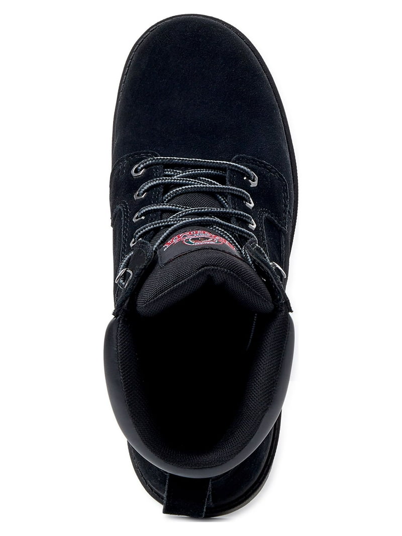 Brahma Men\'s Black Lace-Up Suede Boots Brahma | Shoes | Brahma Work Boots Mens 7w Black  main image 2