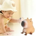 thumbnail image 3 of Lolynie Capybara Stress Relief Toys Stress Balls For Adult Mini Capybara Squeeze Fun Fidget Toys Animal Balls Cute For Birthday Party Office Christmas Stocking Stuffer Gift Adhd Autism Anxiety, 3 of 9