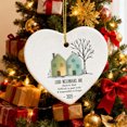 thumbnail image 4 of Ornamentos de Árbol de Navidad Corazón en Forma de Vidrio de Mar Decoración de Amistad Ornamento de Recuerdo para Árbol de Navidad Regalo de Decoración de Amistad Colgante, 4 of 7