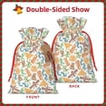 thumbnail image 2 of Pofeuu Simple Drawing Print Burlap Bags with Drawstrings Drawstring Gift Bags Pouch Bag for Thankgiving Birthday Party Gift Wrapping Treats and Party Favors-Small, 2 of 9