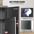 thumbnail image 4 of VEVOR 5 Rifles Gun Safe, Rifle Safe with Fingerprint Lock, Quick Access Gun Storage Cabinet with Removable Shelf, Pistol Rack, Ammo Storage Box for Home Long Gun and Pistols, 4 of 8