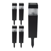 Column Solar LED Pathway Light - 4 Pack