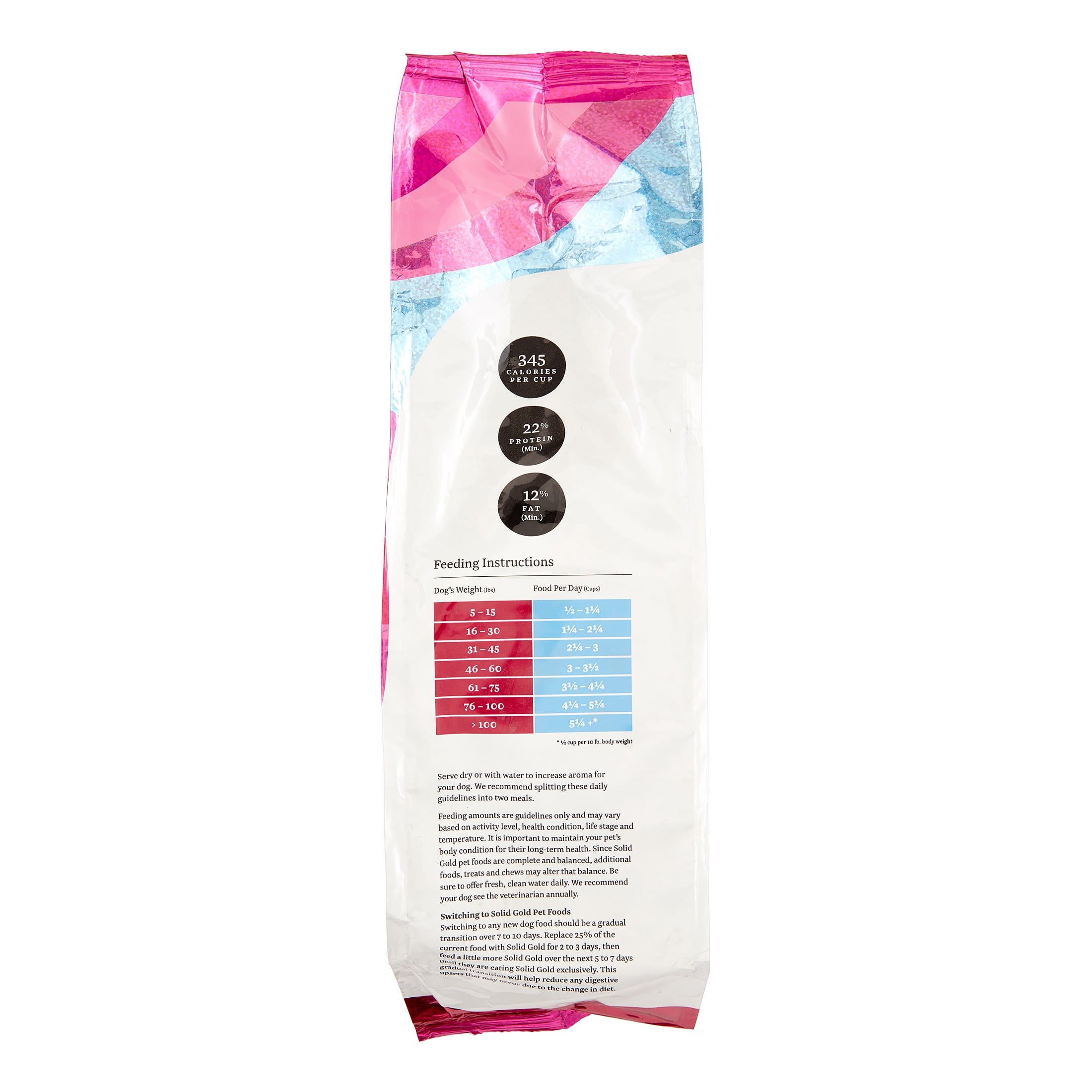 Solid Gold Lamb, Sweet Potato & Pea Sunday Sunrise Dry Dog Food, 4 Lb