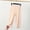 Beige, variant on SBYOJLPB Women's Casual Capris Pants Solid Color Loose Large Size Home Pants for Sports and Outside