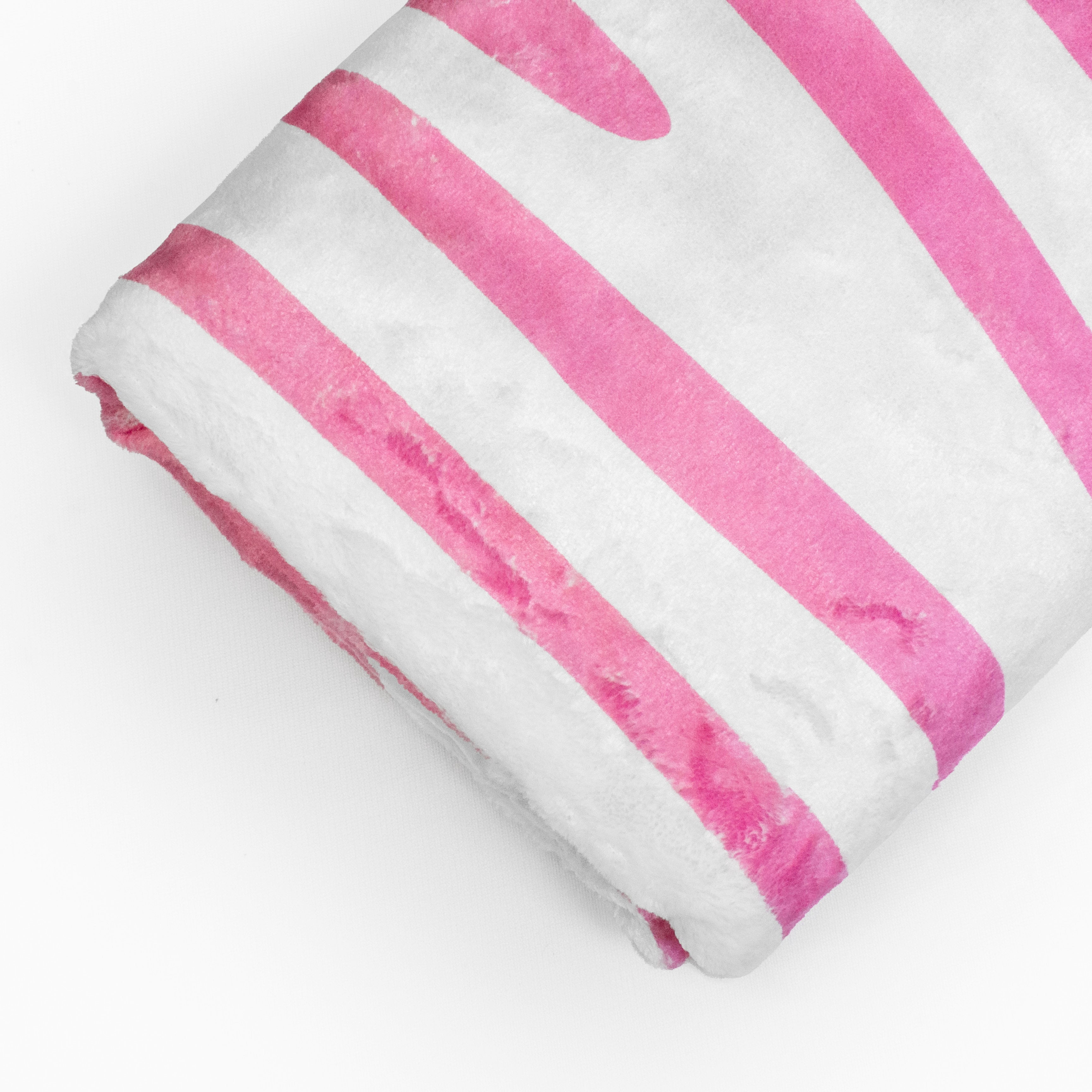 Everything Comfy Zebra Print Decorative Throw Blanket, 42" X 60", Pink/White