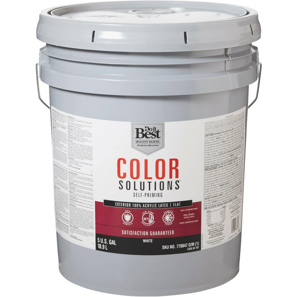 Do it Best Color Solutions 100 Acrylic Latex SelfPriming