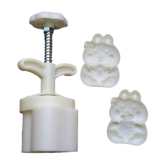 AOOOWER Mooncake Mold Cookie Stamps Chinese MidAutumn Moon Cake Makers for DIY Cookie