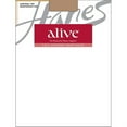thumbnail image 2 of Women's Hanes C06810 Alive Full Support Control Top Pantyhose - 6 Pack (Barely There E), 2 of 2