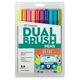 thumbnail image 2 of Tombow 56217 - Rotuladores artísticos de doble pincel, Retro, paquete de 10 Rotuladores de punta fin, 2 of 2